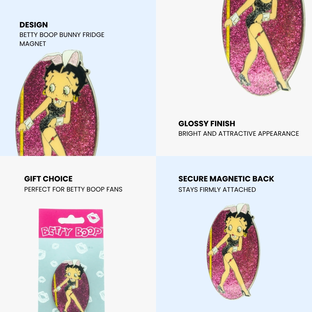 Betty Boop Bunny Fridge Magnet
