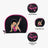 Betty Boop Glitter Cosmetic Makeup Bag Pink