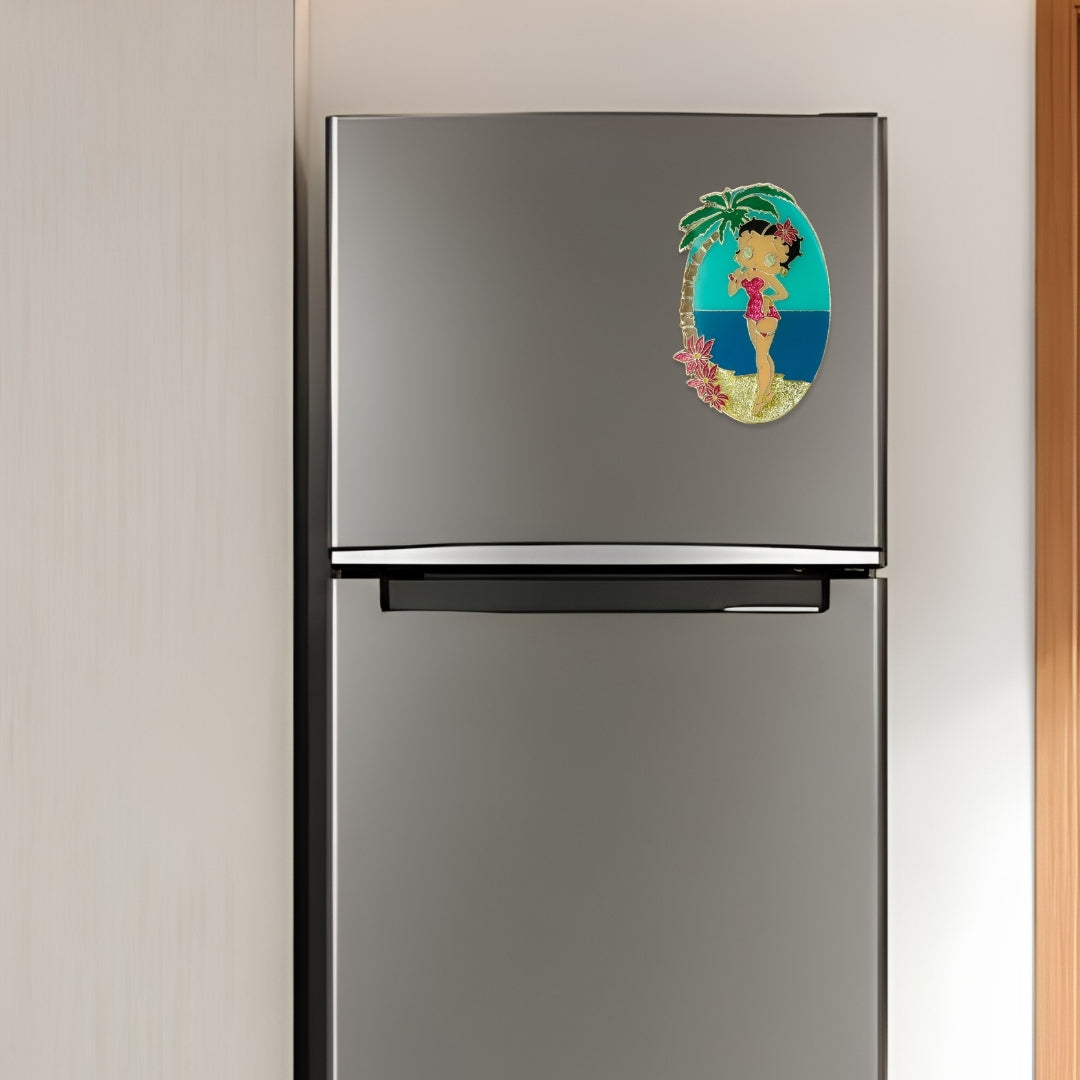 Betty Boop Paradise Fridge Magnet