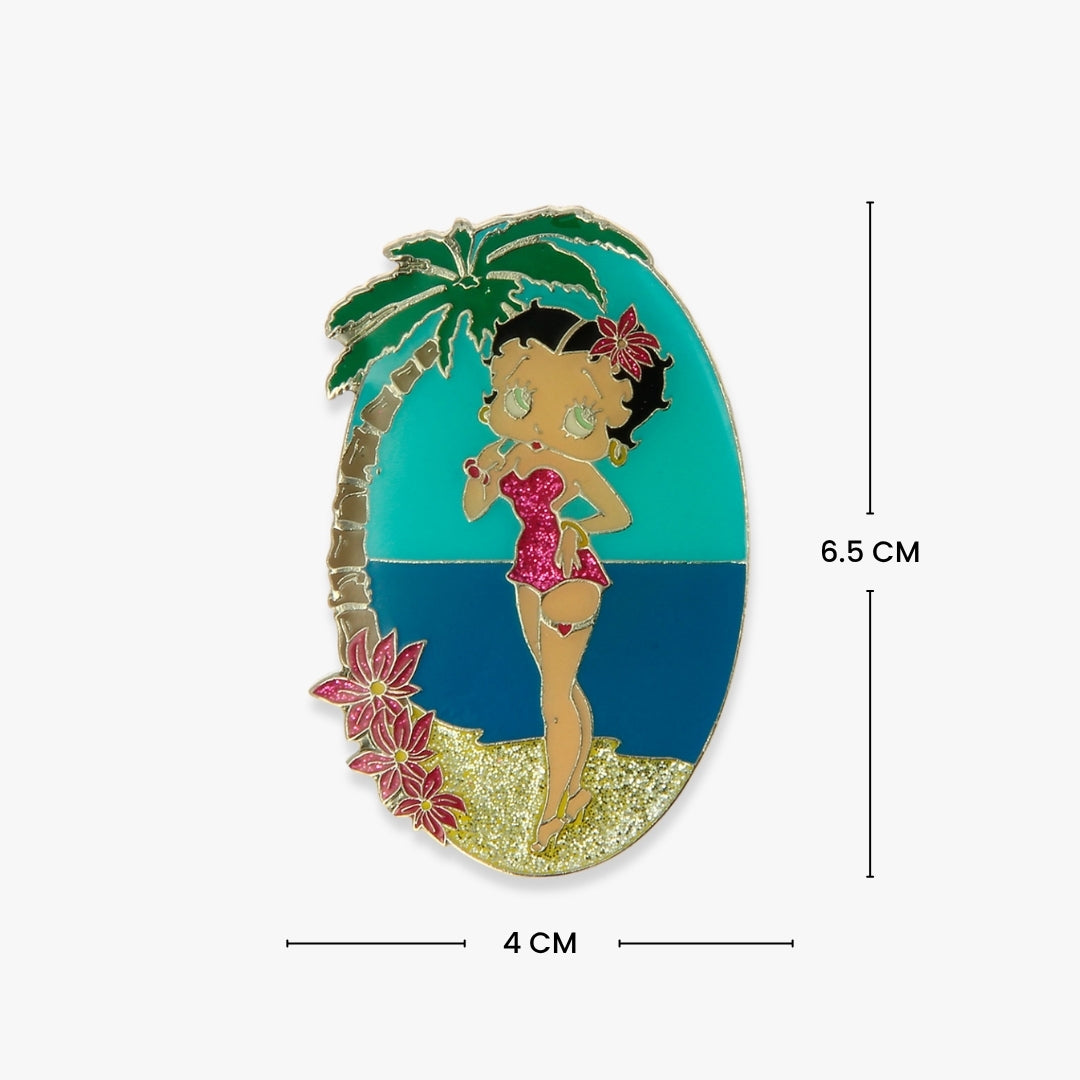 Betty Boop Paradise Fridge Magnet