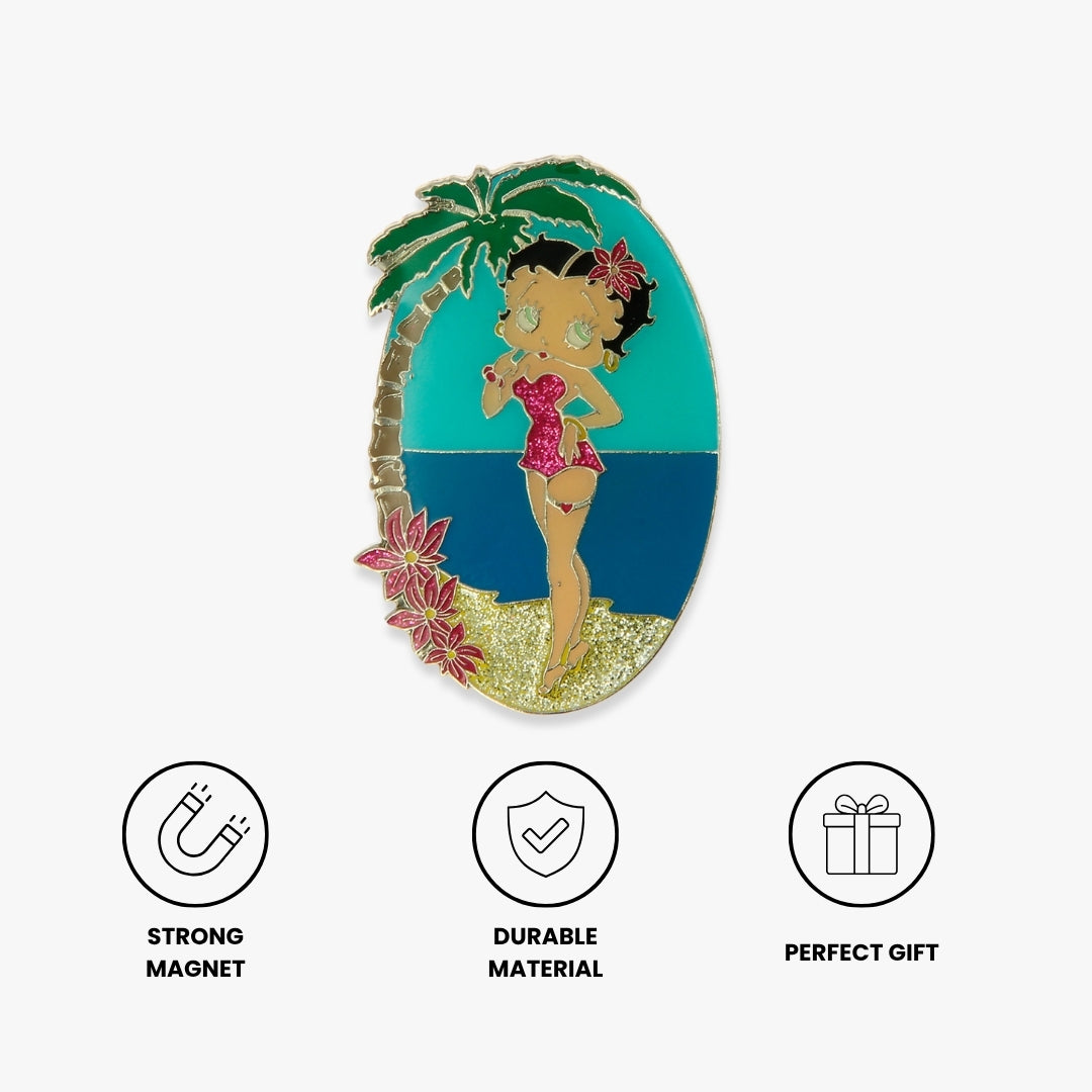 Betty Boop Paradise Fridge Magnet