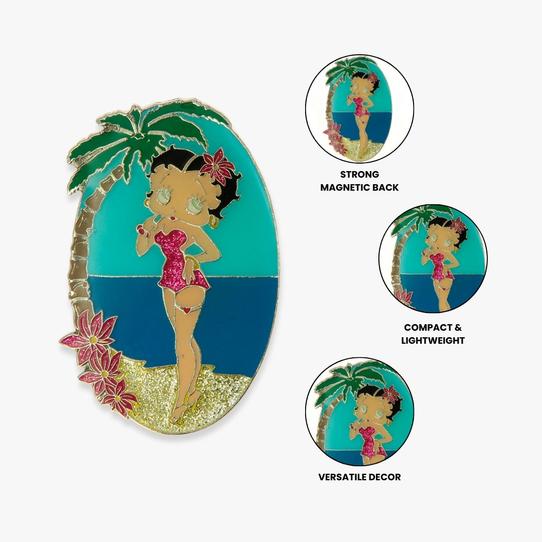 Betty Boop Paradise Fridge Magnet