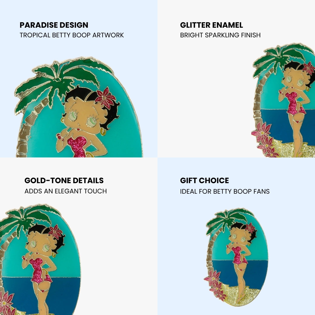 Betty Boop Paradise Fridge Magnet