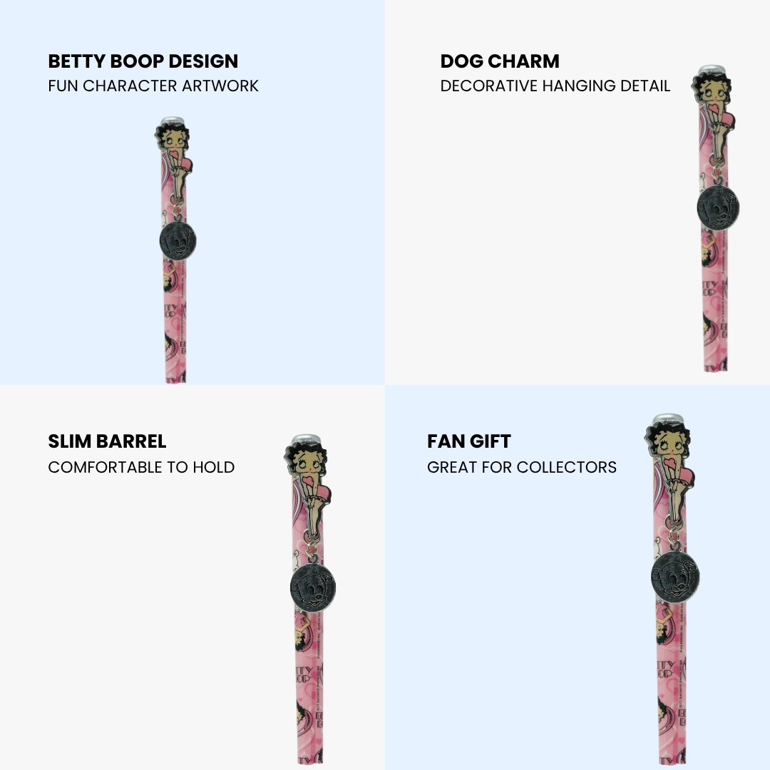 Betty Boop Pink Charm Pen