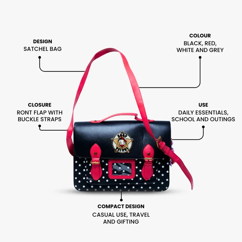 Betty Boop Satchel Bag
