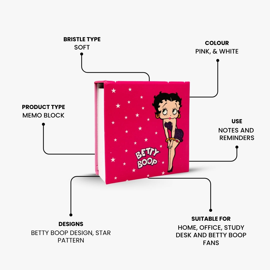 Betty Boop Star Memo Note Block