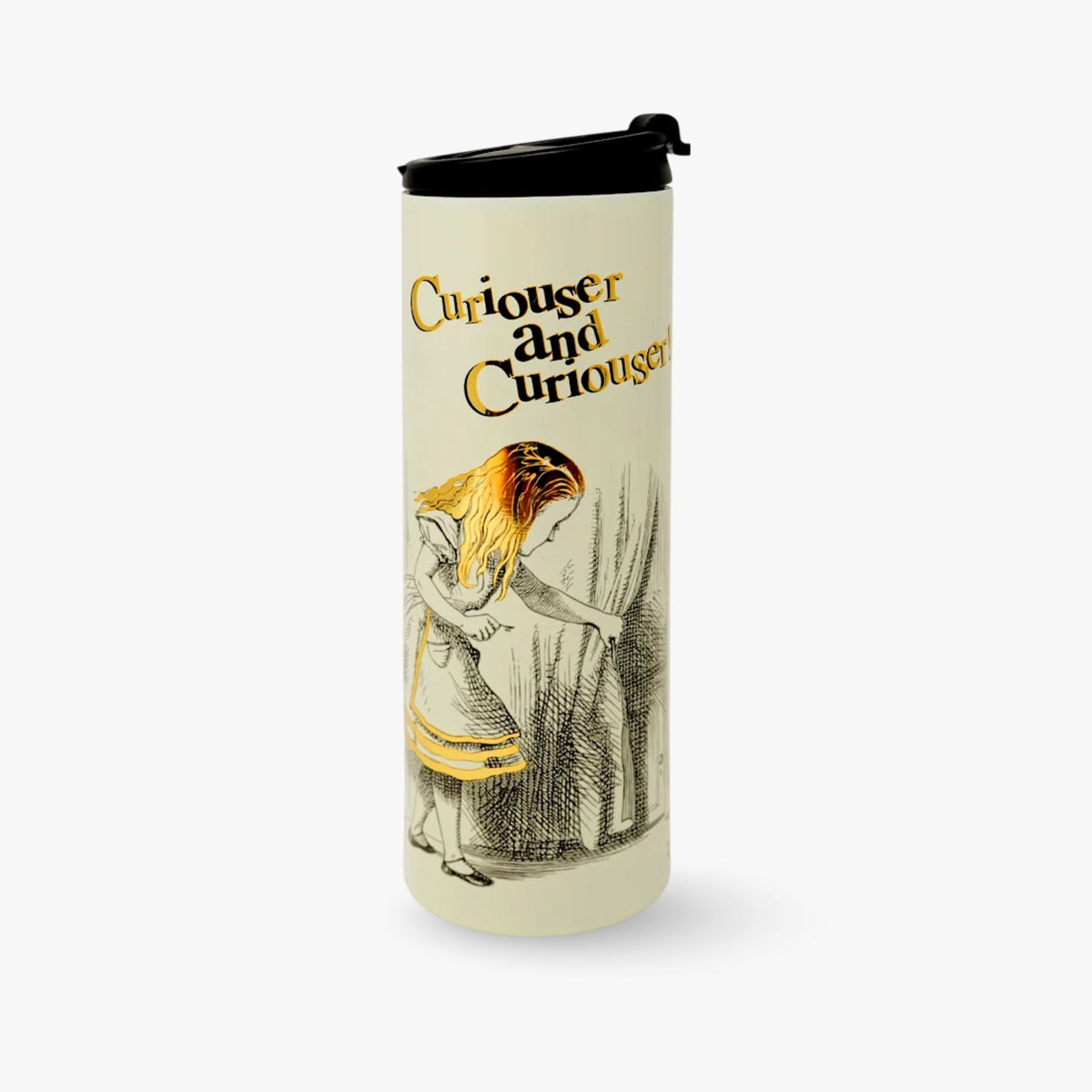 British Museum Alice Stainless Steel Travel Flask 1