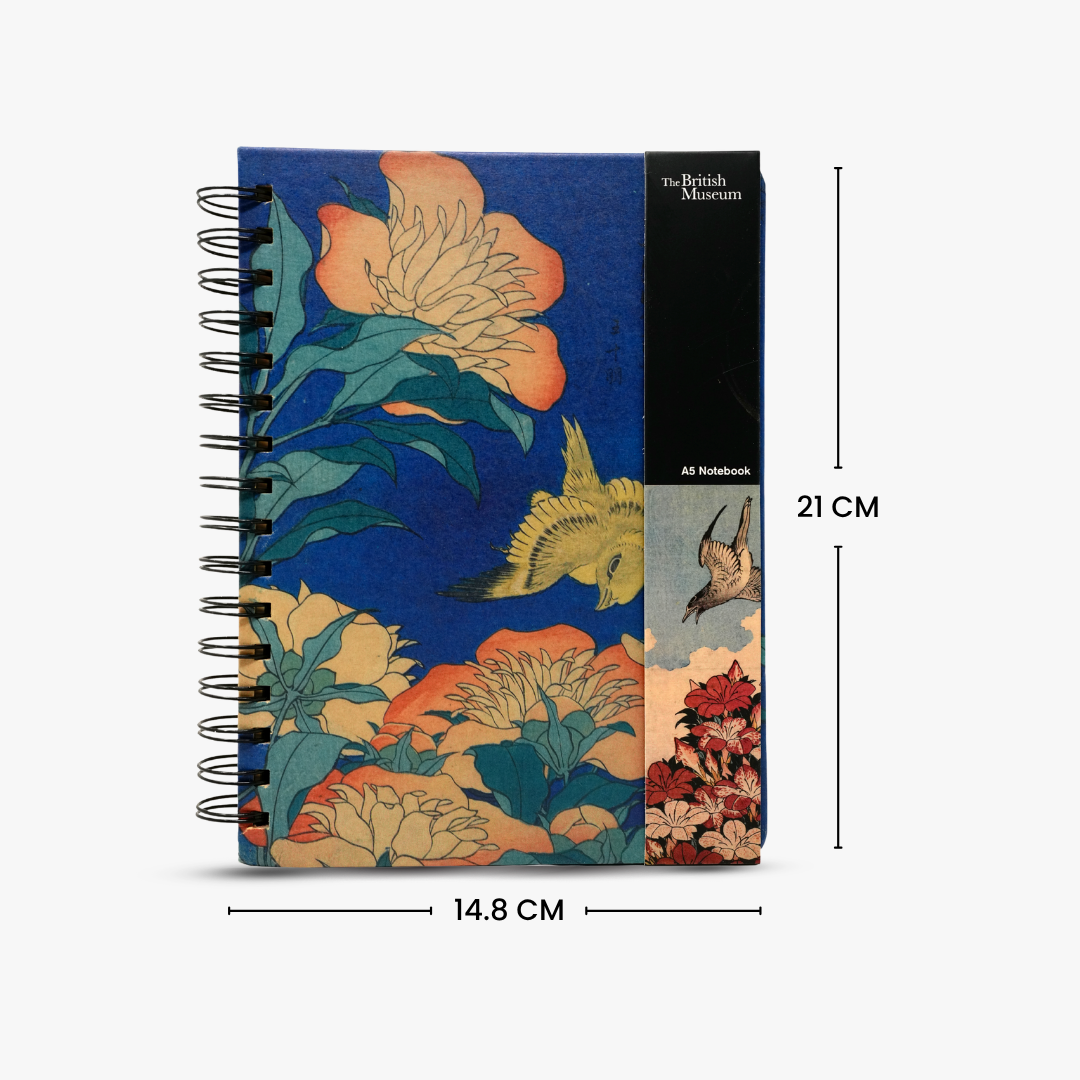 British Museum Floral A5 Notebook