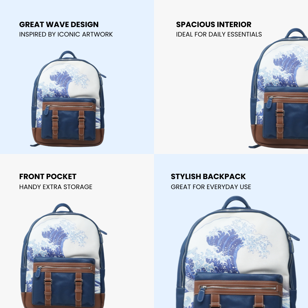 British Museum Great Wave Backpack