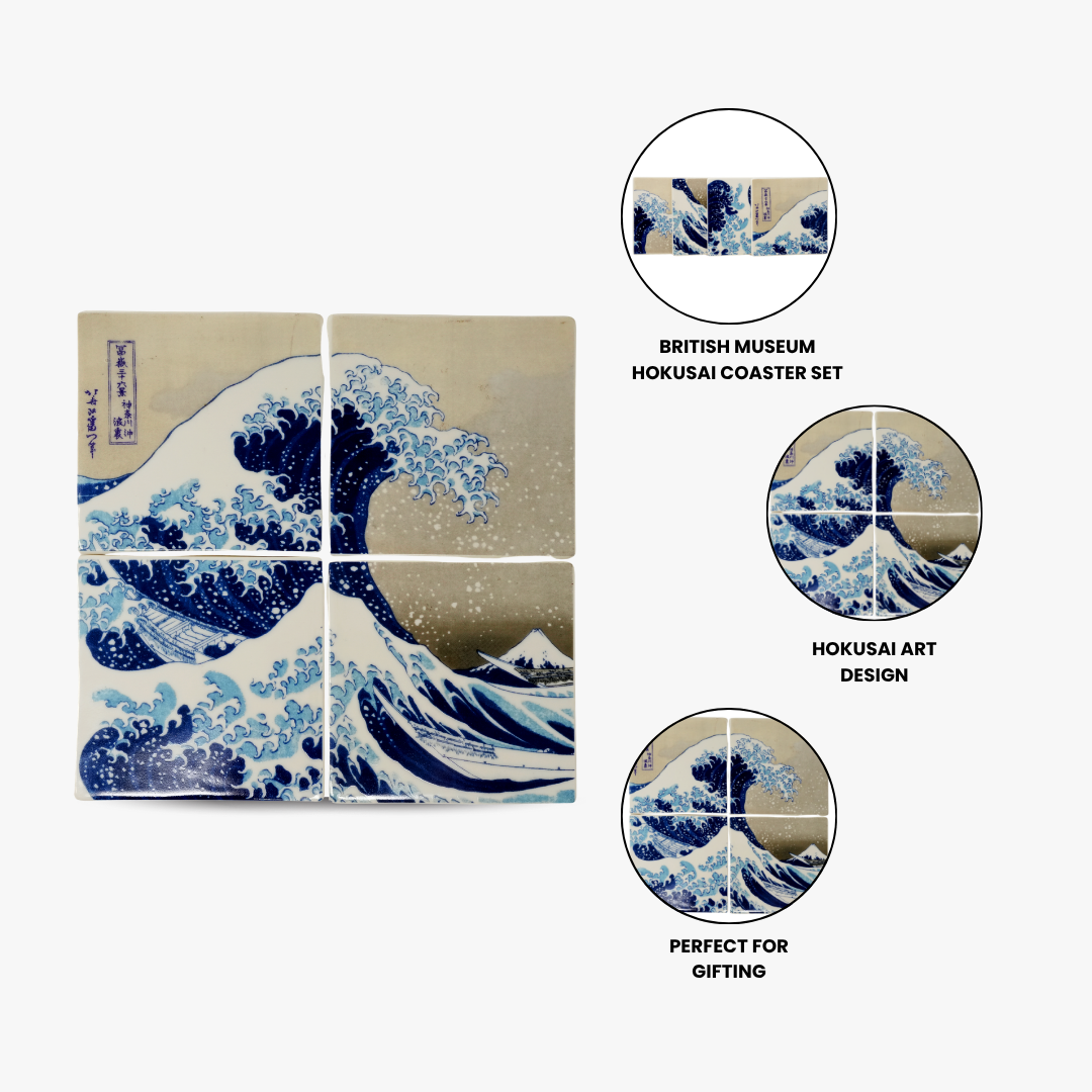 British Museum Hokusai Coaster Set