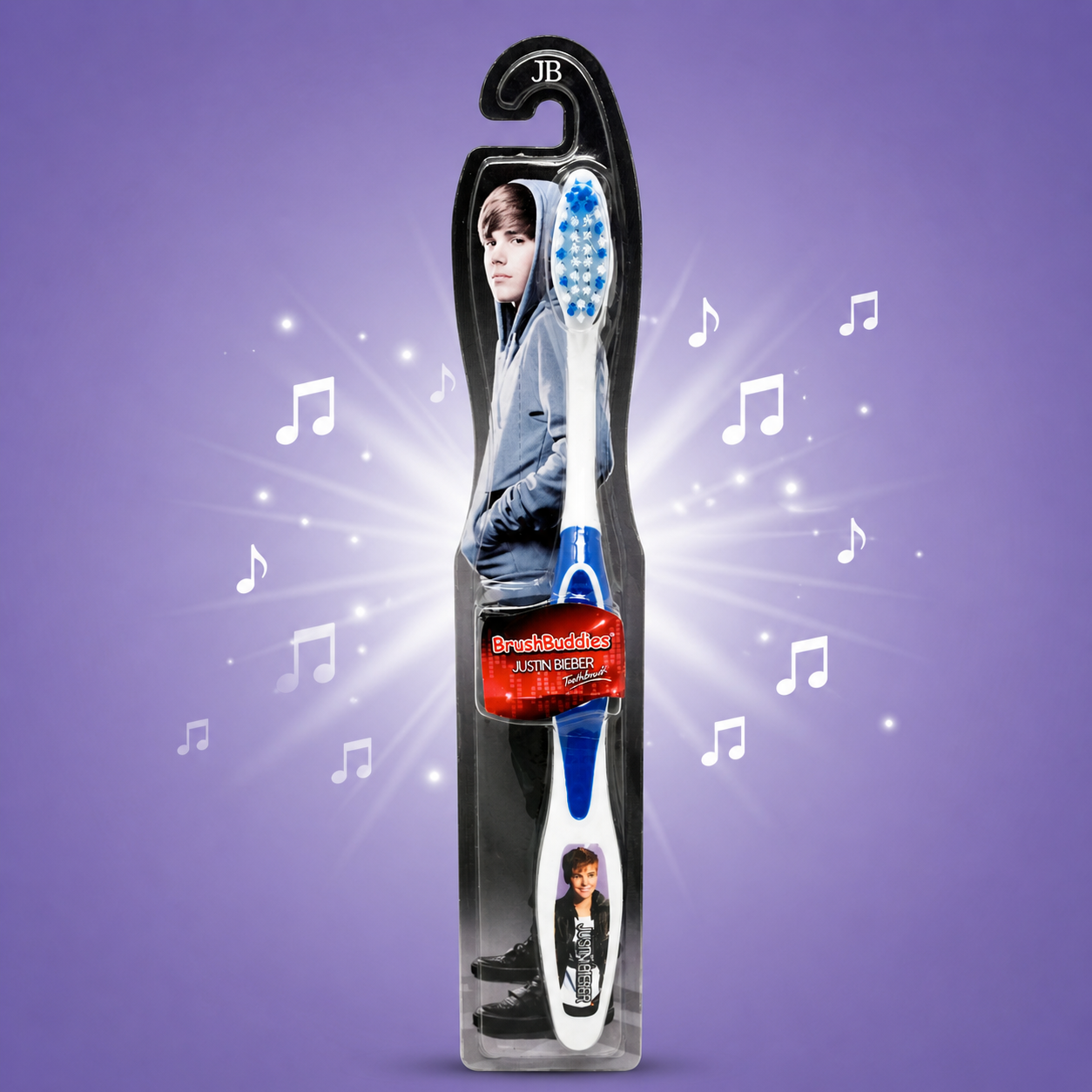 Justin Bieber Soft Bristle Toothbrush Printed Handle Daily Oral Care Brush