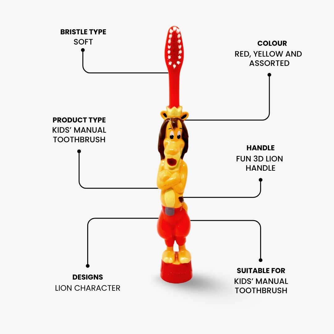 Brush Buddies Lion Kids Toothbrush