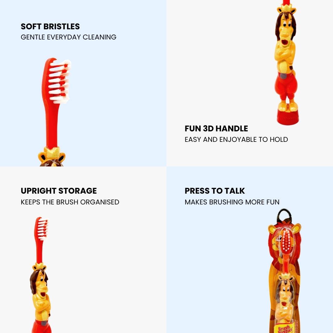 Brush Buddies Lion Kids Toothbrush