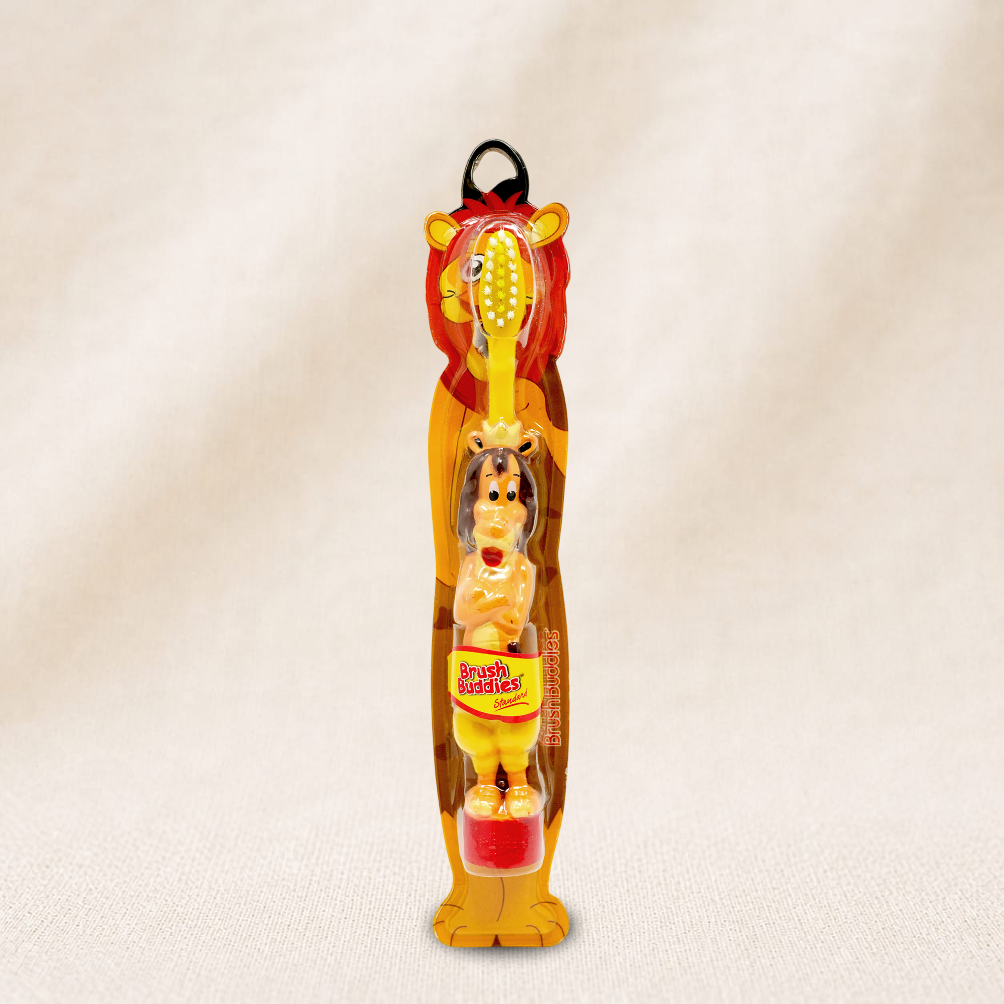 Brush Buddies Kids Lion Toothbrush – Fun Animal Design Toothbrush for Children
