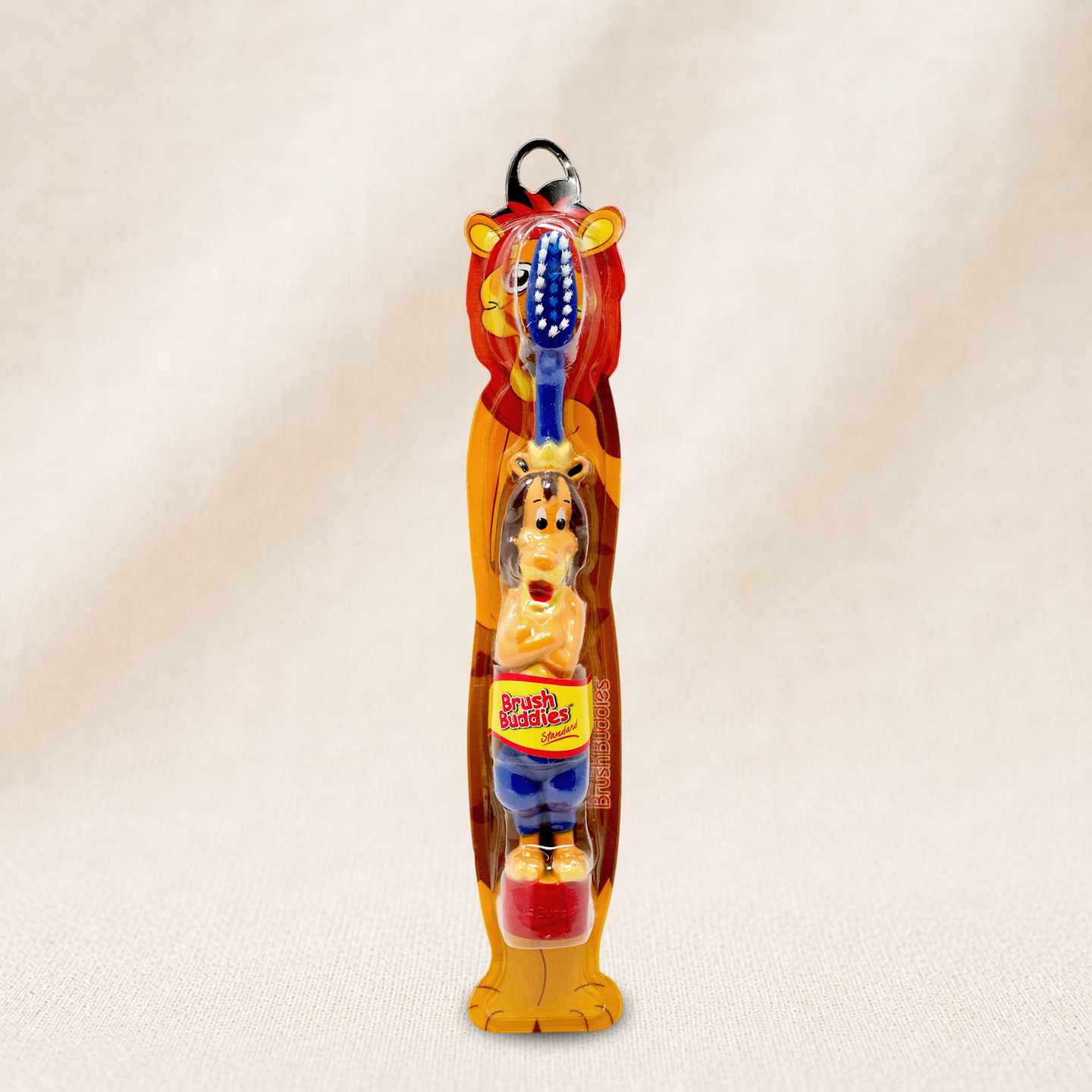 Brush Buddies Kids Lion Toothbrush – Fun Animal Design Toothbrush for Children