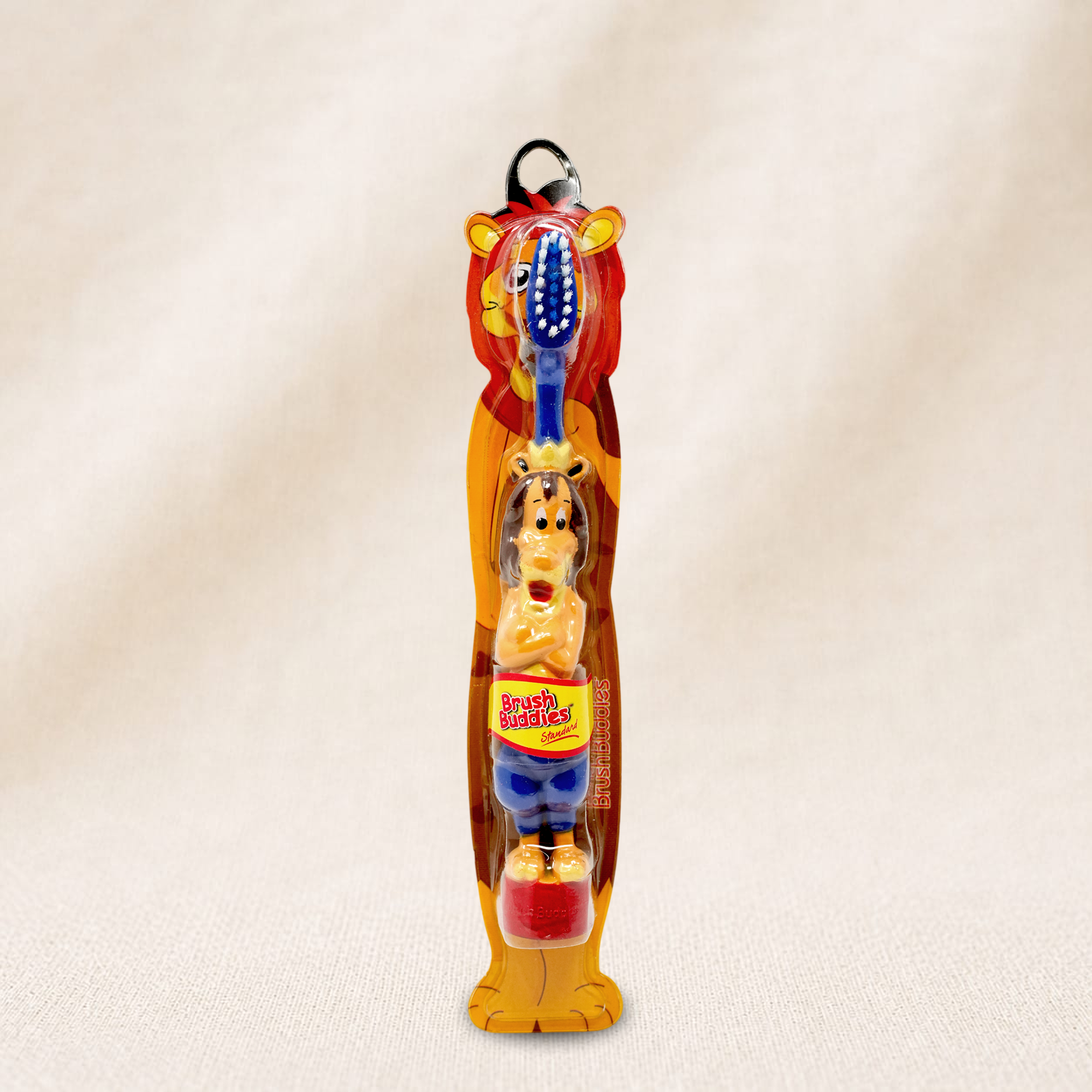 Brush Buddies Kids Lion Toothbrush – Fun Animal Design Toothbrush for Children