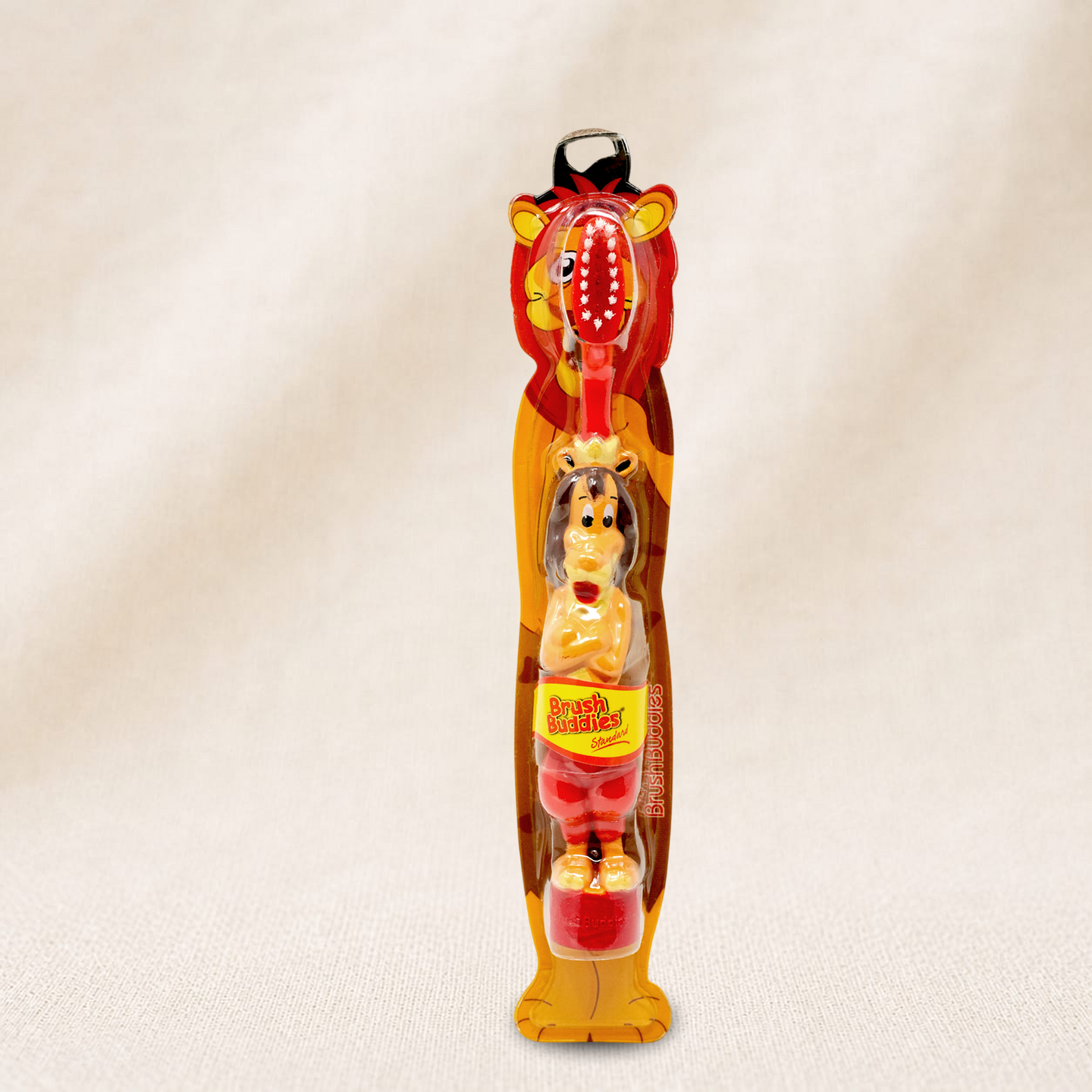 Brush Buddies Kids Lion Toothbrush – Fun Animal Design Toothbrush for Children