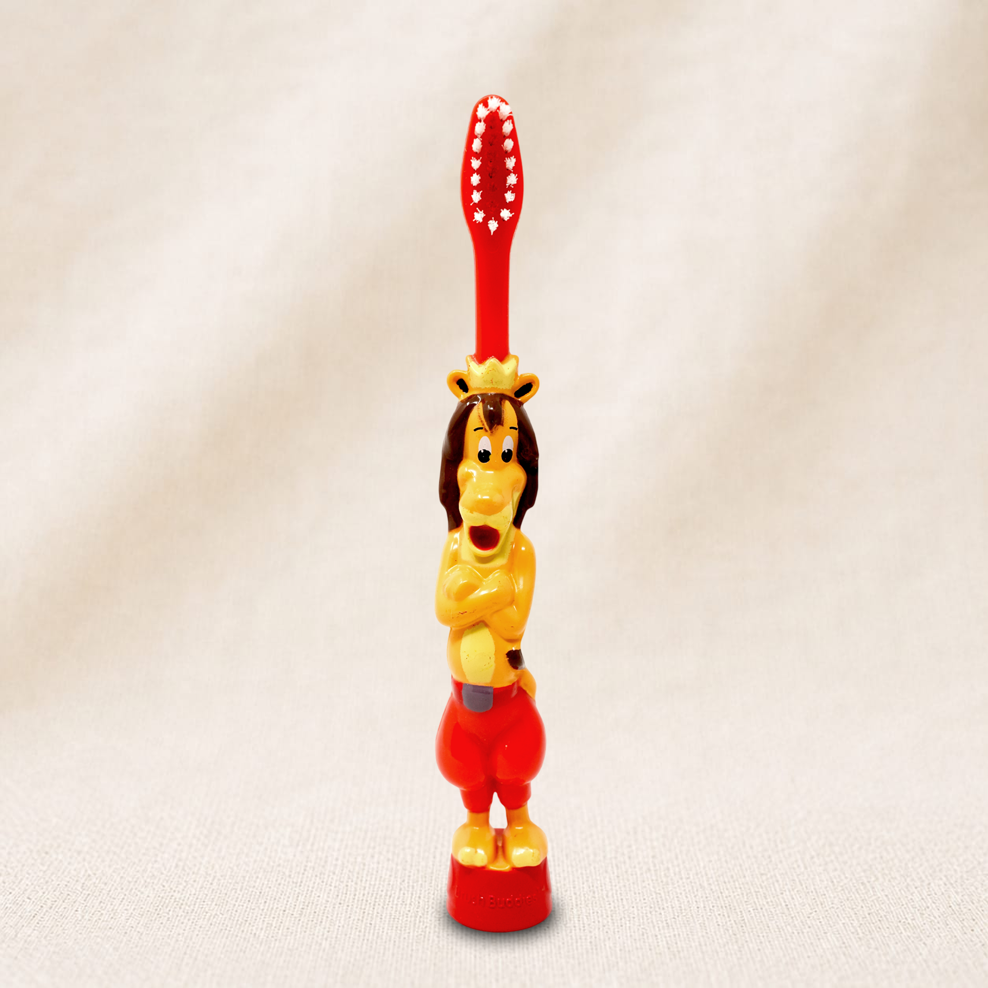 Brush Buddies Kids Lion Toothbrush – Fun Animal Design Toothbrush for Children