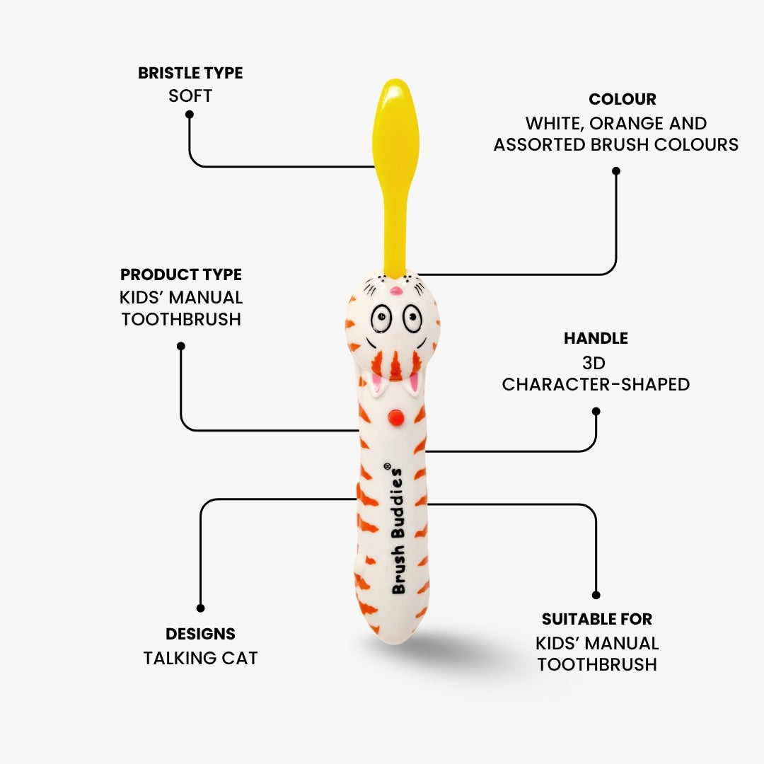Brush Buddies Talking Cat Toothbrush