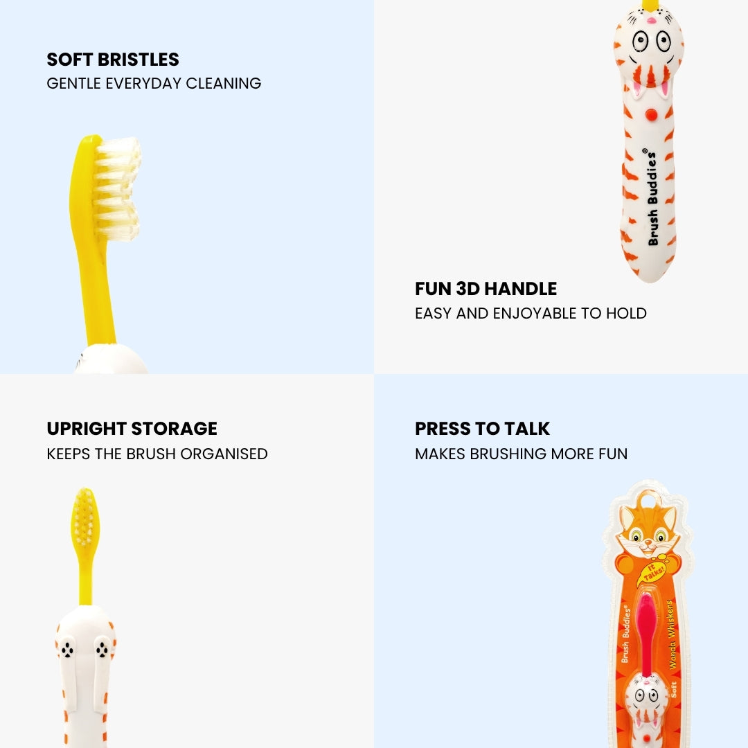 Brush Buddies Talking Cat Toothbrush