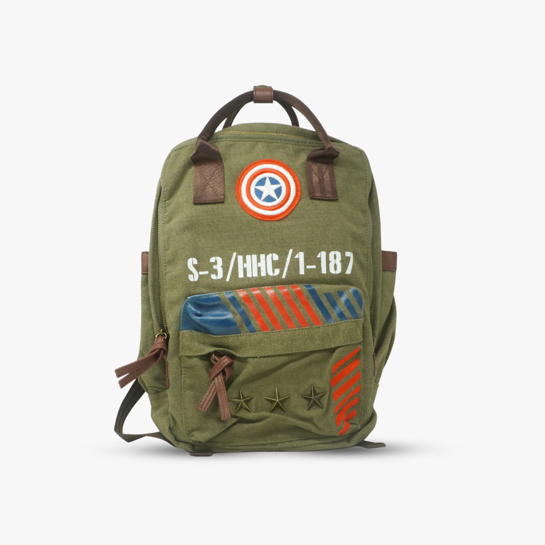 Captain America Backpack-Marvel Bag