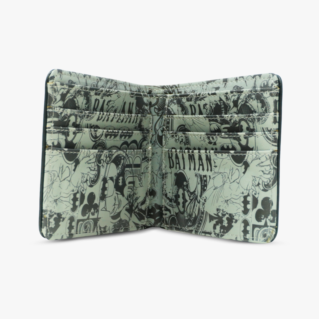 DC Batman Leather Wallet-Black