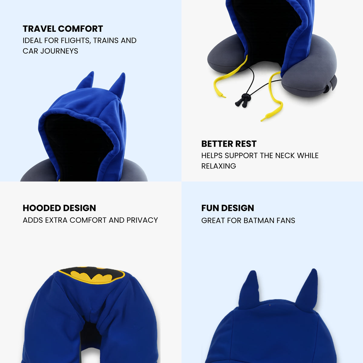 DC Batman U-Shaped Neck Pillow