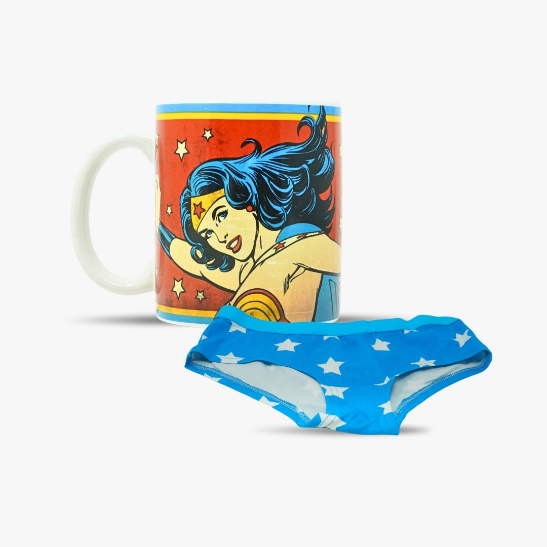 DC Wonder Woman Mug Brief Set 3