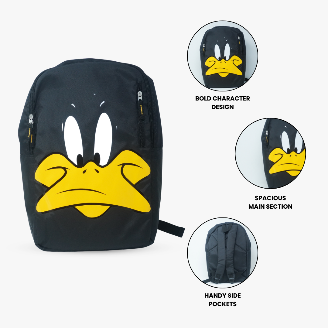 Daffy Duck Backpack-Black