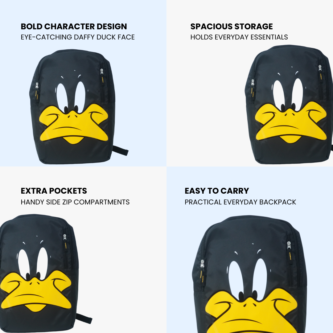 Daffy Duck Backpack-Black
