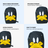 Daffy Duck Backpack-Black