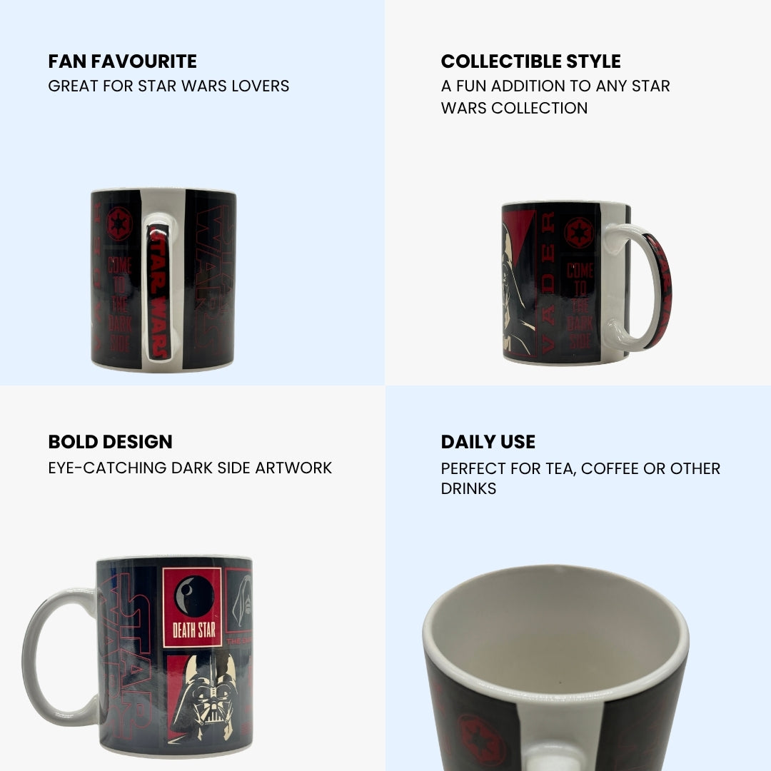 Darth Warder Red and Black Coffee Mug