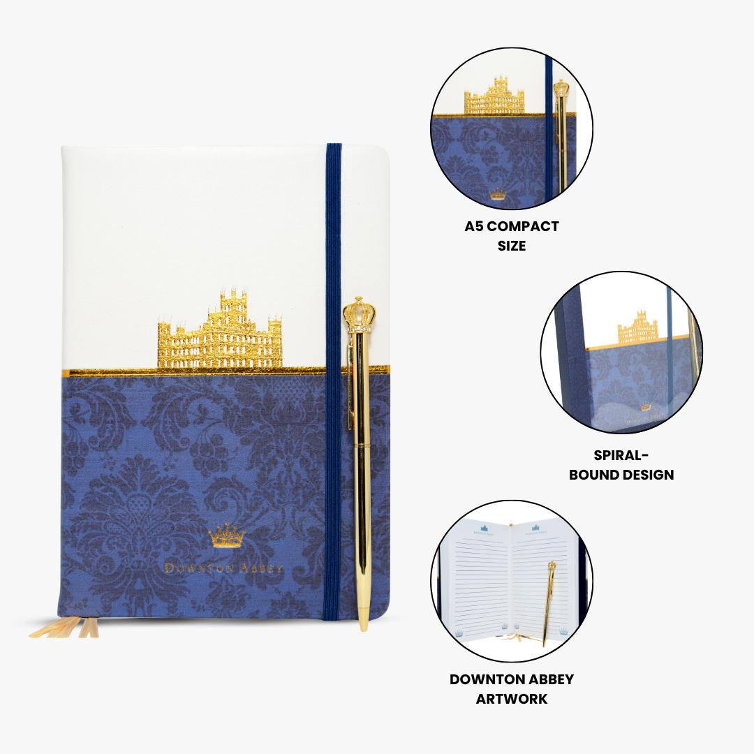 Downton Abbey A5 Notebook & Pen Set