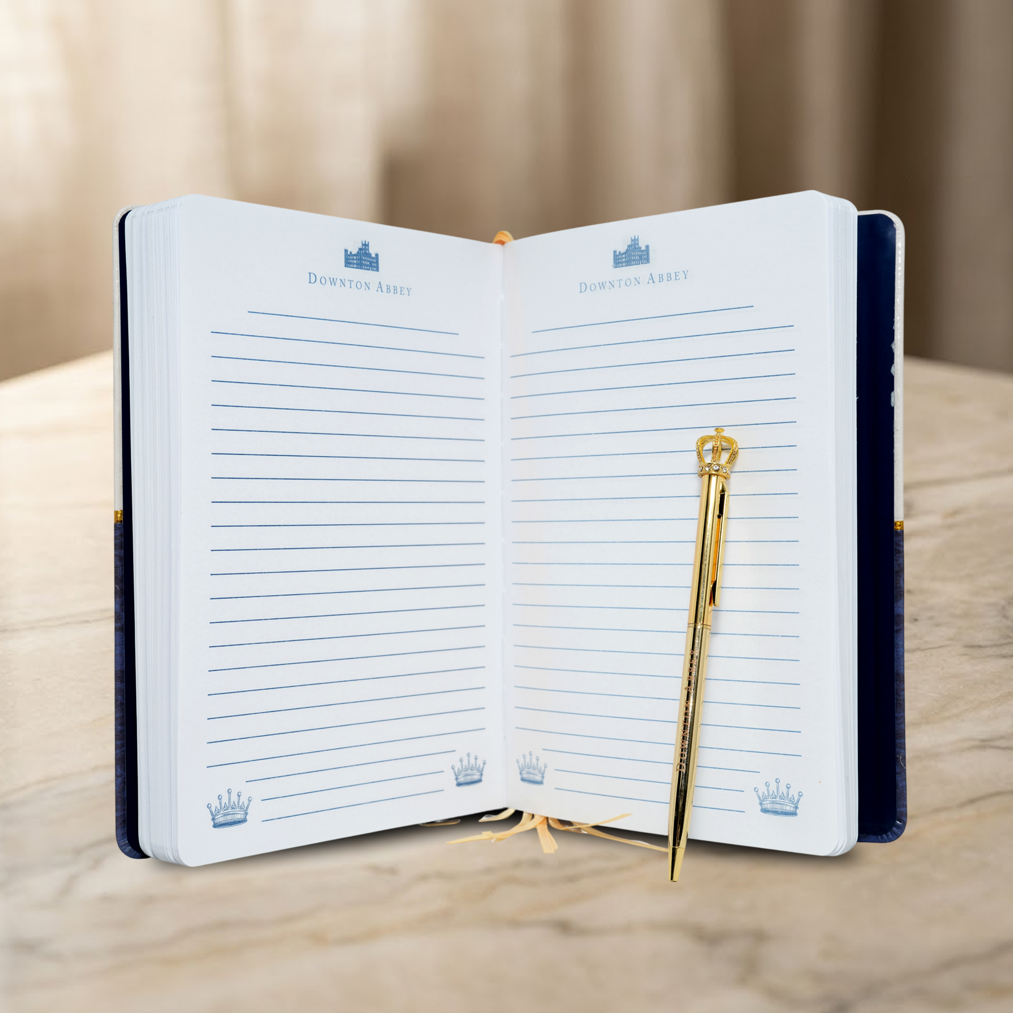 Downton Abbey Royal Inspired A5 Notebook & Pen Gift Set