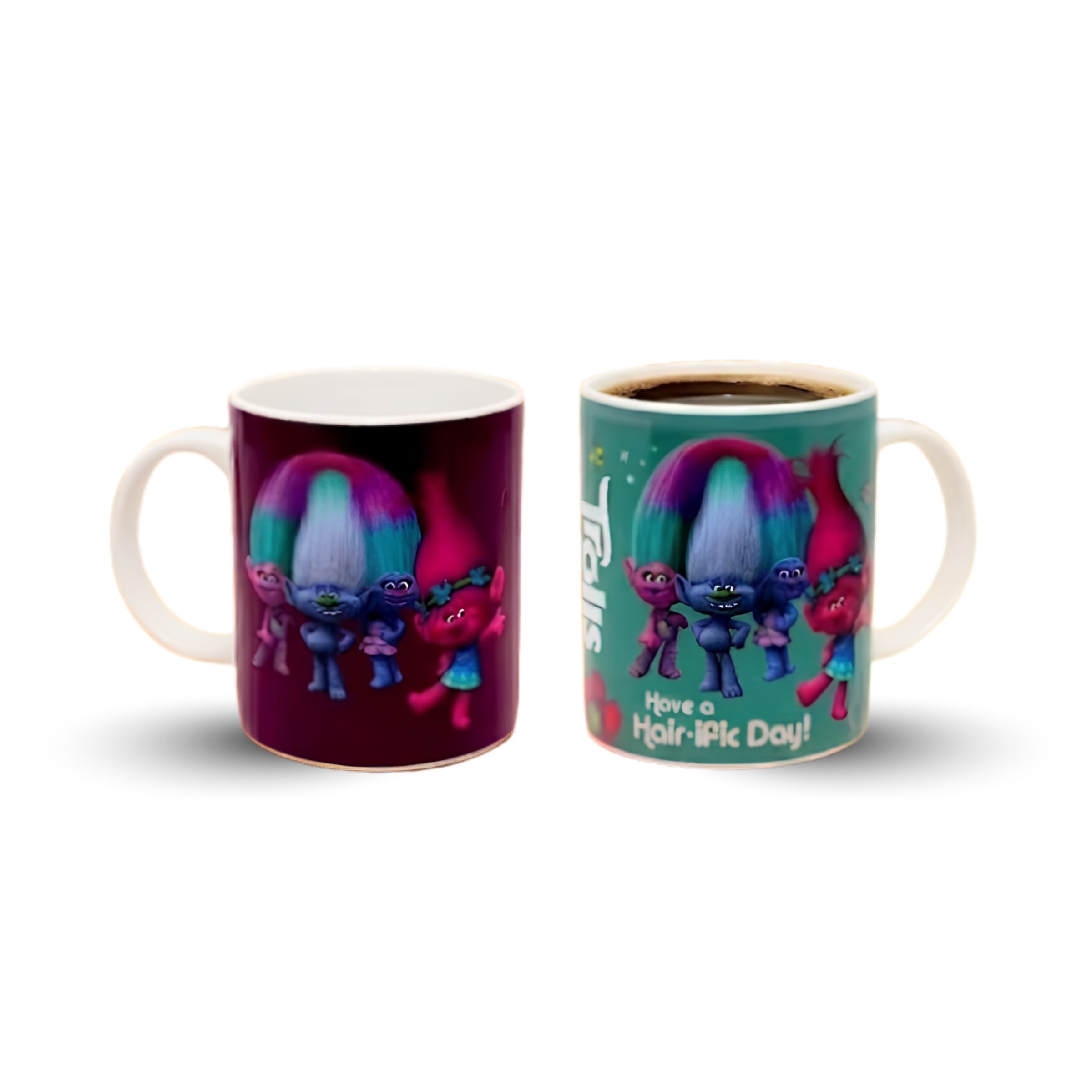 Dreamwork Trolls Heat Changing Mug