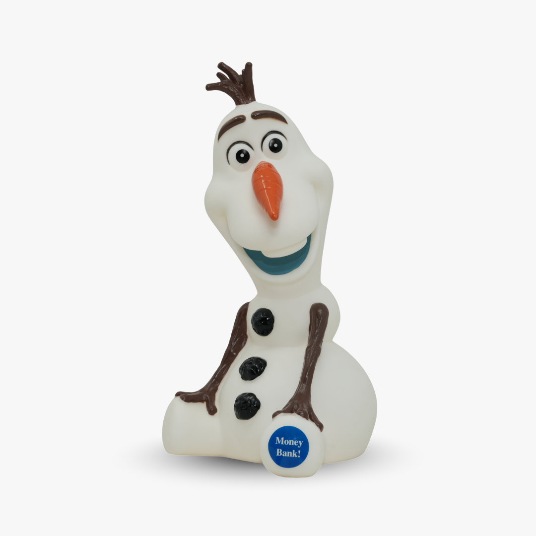 Frozen Olaf 3D Plastic Savings Bank for Kids