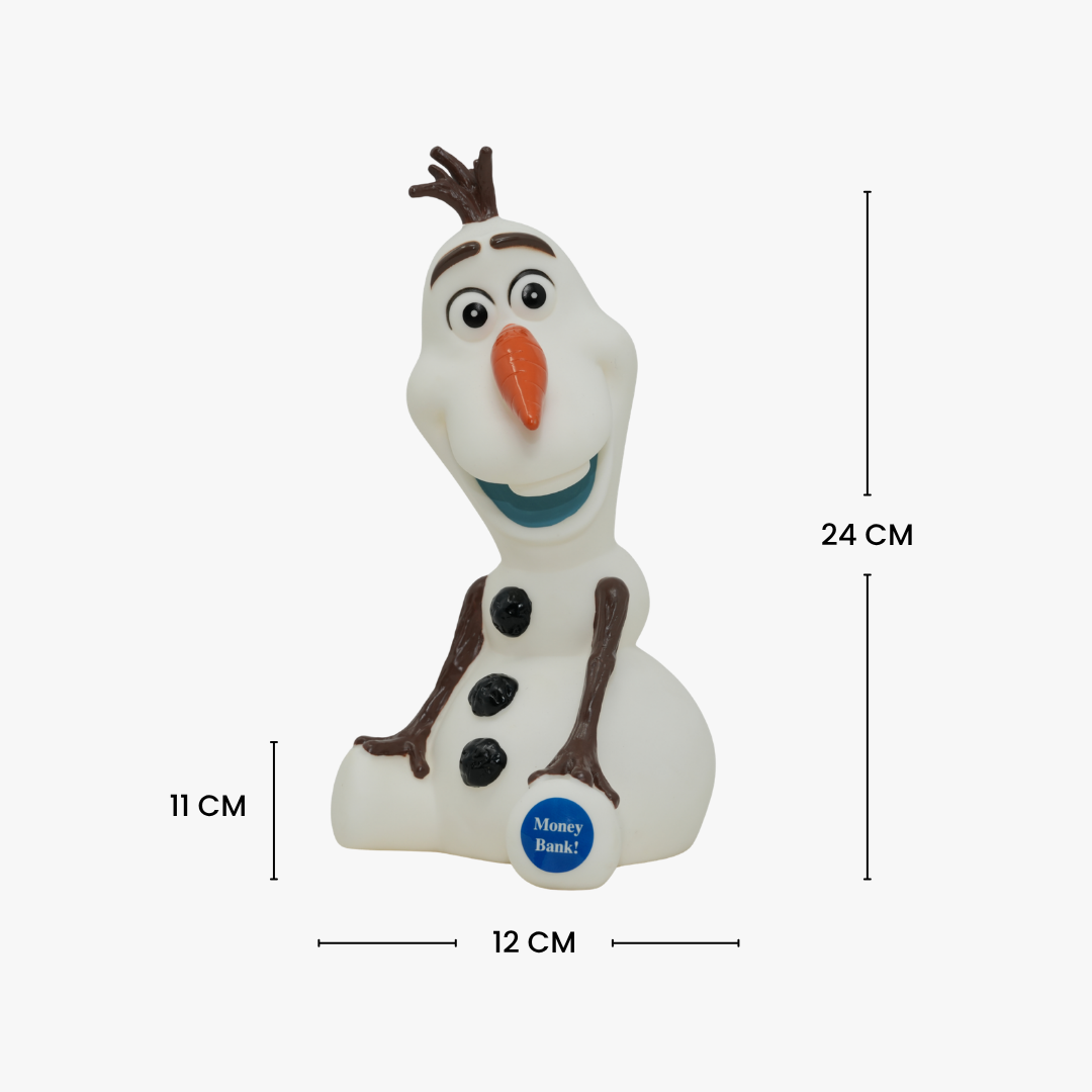 Frozen Olaf 3D Plastic Savings Bank for Kids