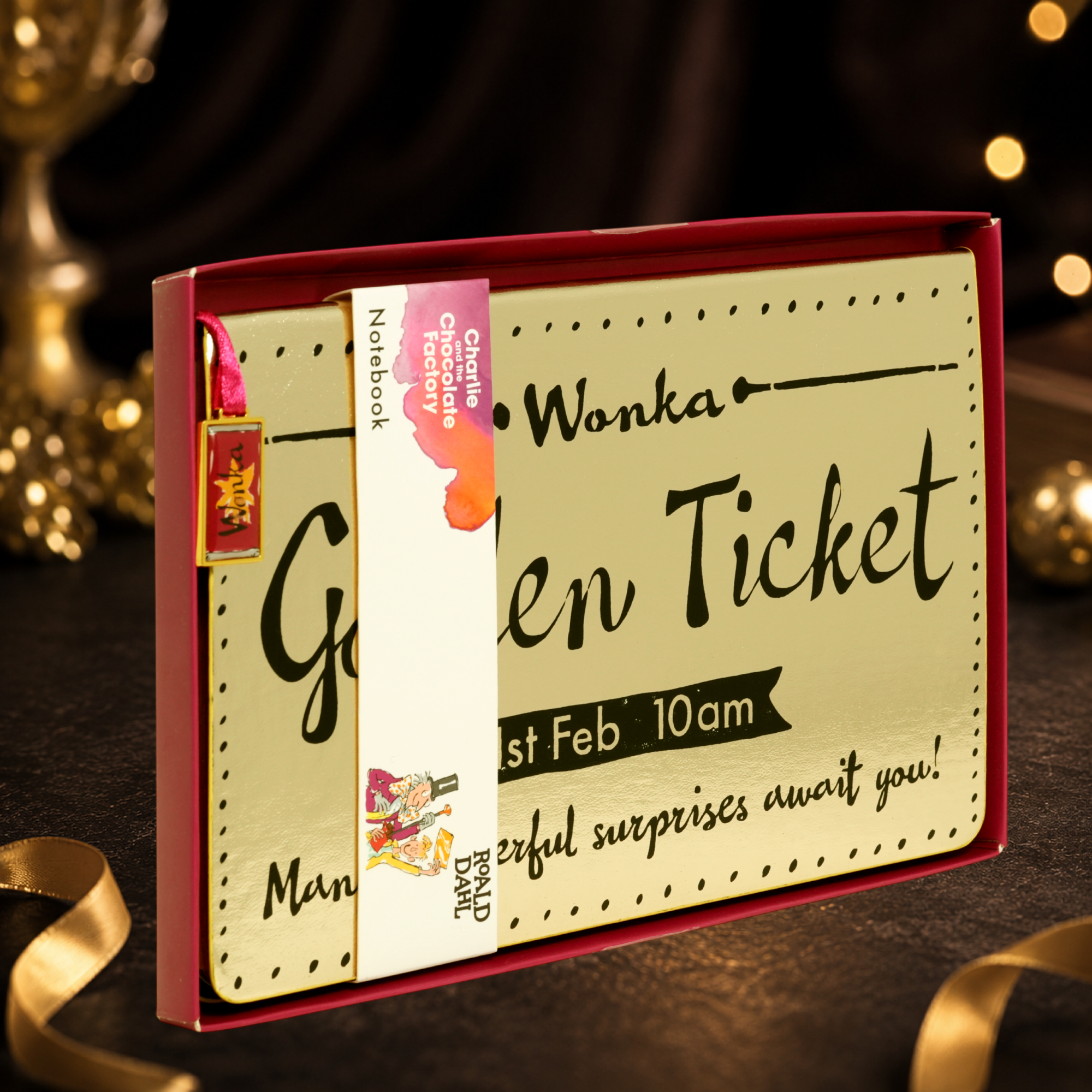 Golden Ticket Inspired Premium Notebook Journal