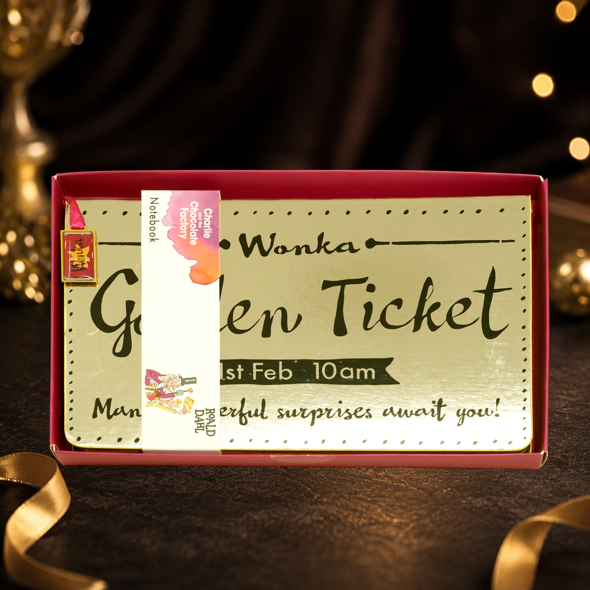 Golden Ticket Inspired Premium Notebook Journal