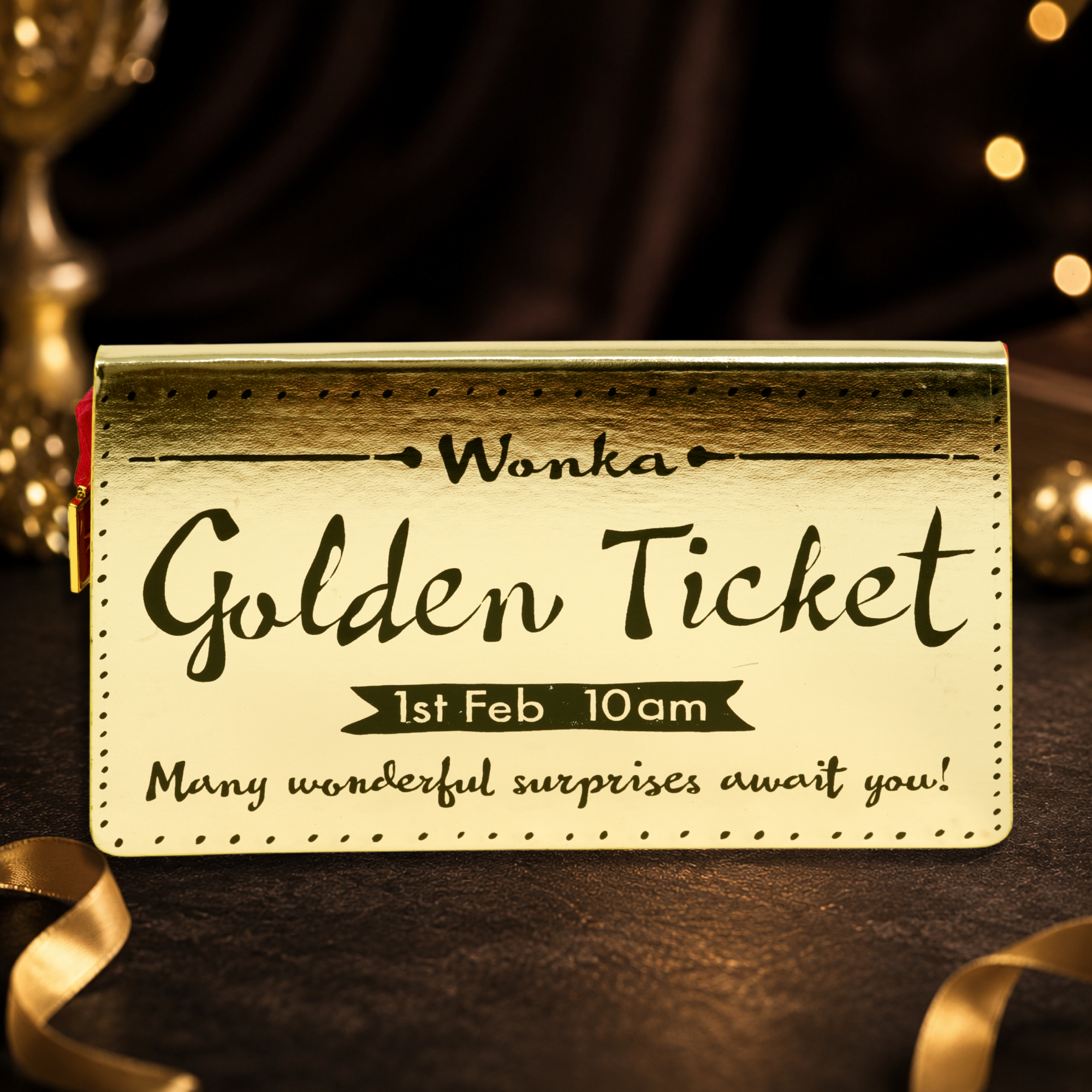 Golden Ticket Inspired Premium Notebook Journal