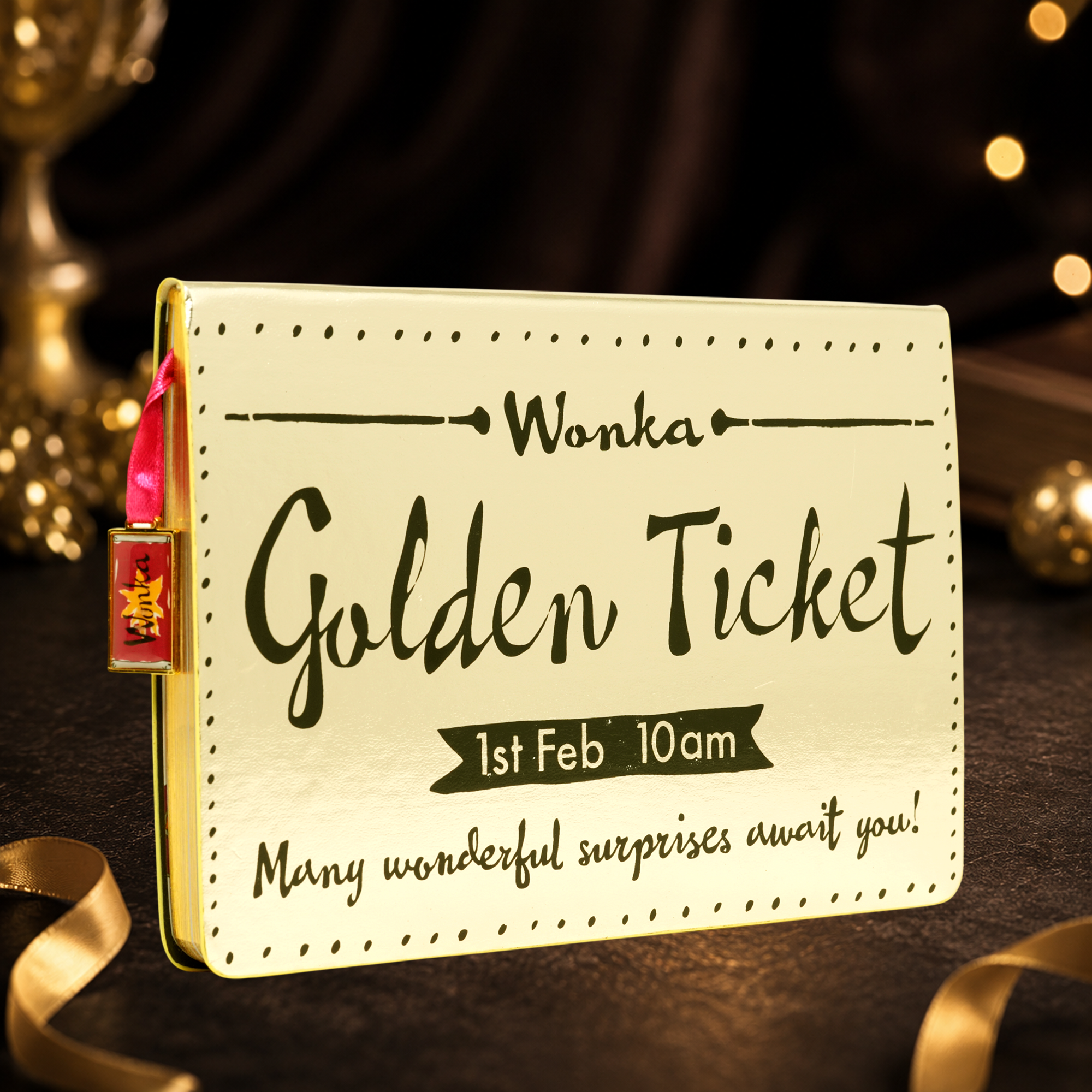 Golden Ticket Inspired Premium Notebook Journal
