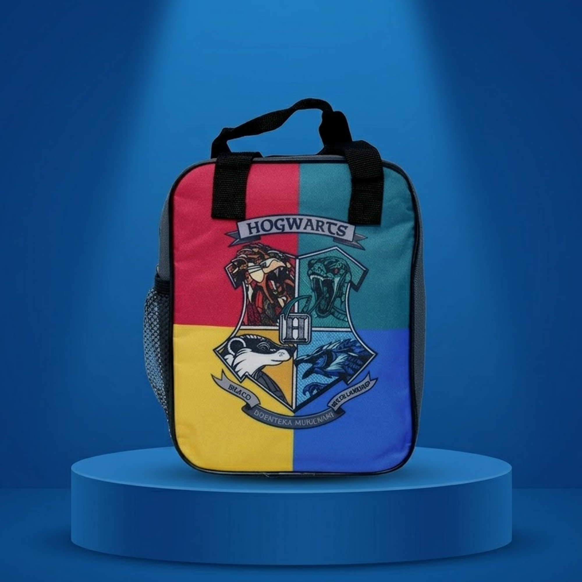 HARRY POTTER Wizard Crest Lunch Bag – Insulated School Food Carry Bag