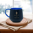 HARRY POTTER Raven Bird Crest Ceramic Mug – Premium Blue Coffee Cup