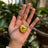 HARRY POTTER Flying Snitch Locket Keyring – Golden Winged Charm Pendant