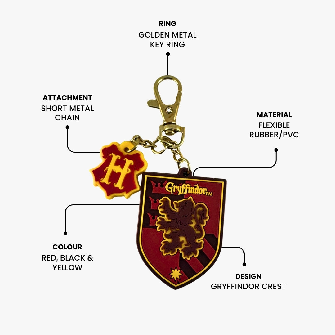Harry Potter Double Charm Latex Keyring 5