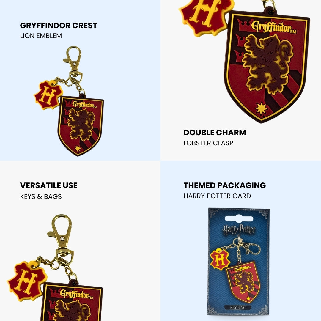 Harry Potter Double Charm Latex Keyring 6
