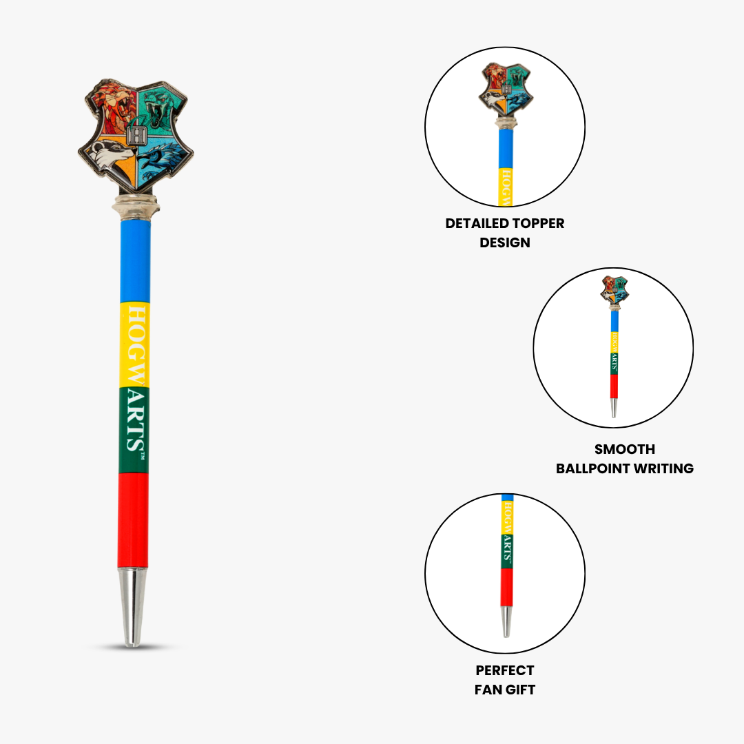 Harry Potter Hogwarts Topper Pen
