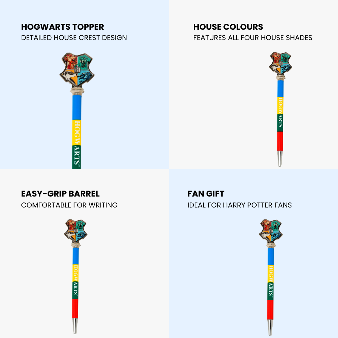 Harry Potter Hogwarts Topper Pen