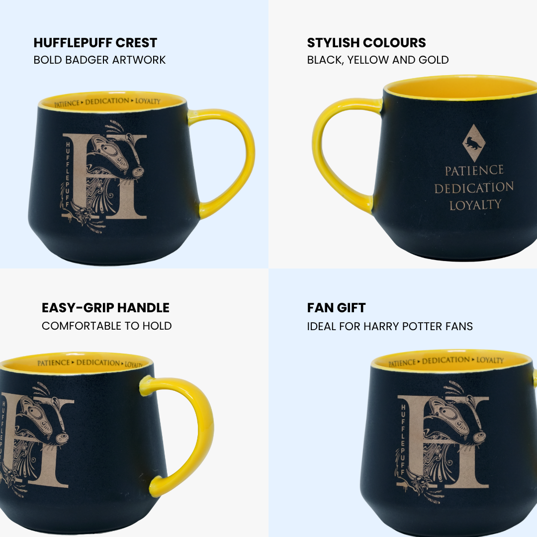 Harry Potter Hufflepuff Crest Mug