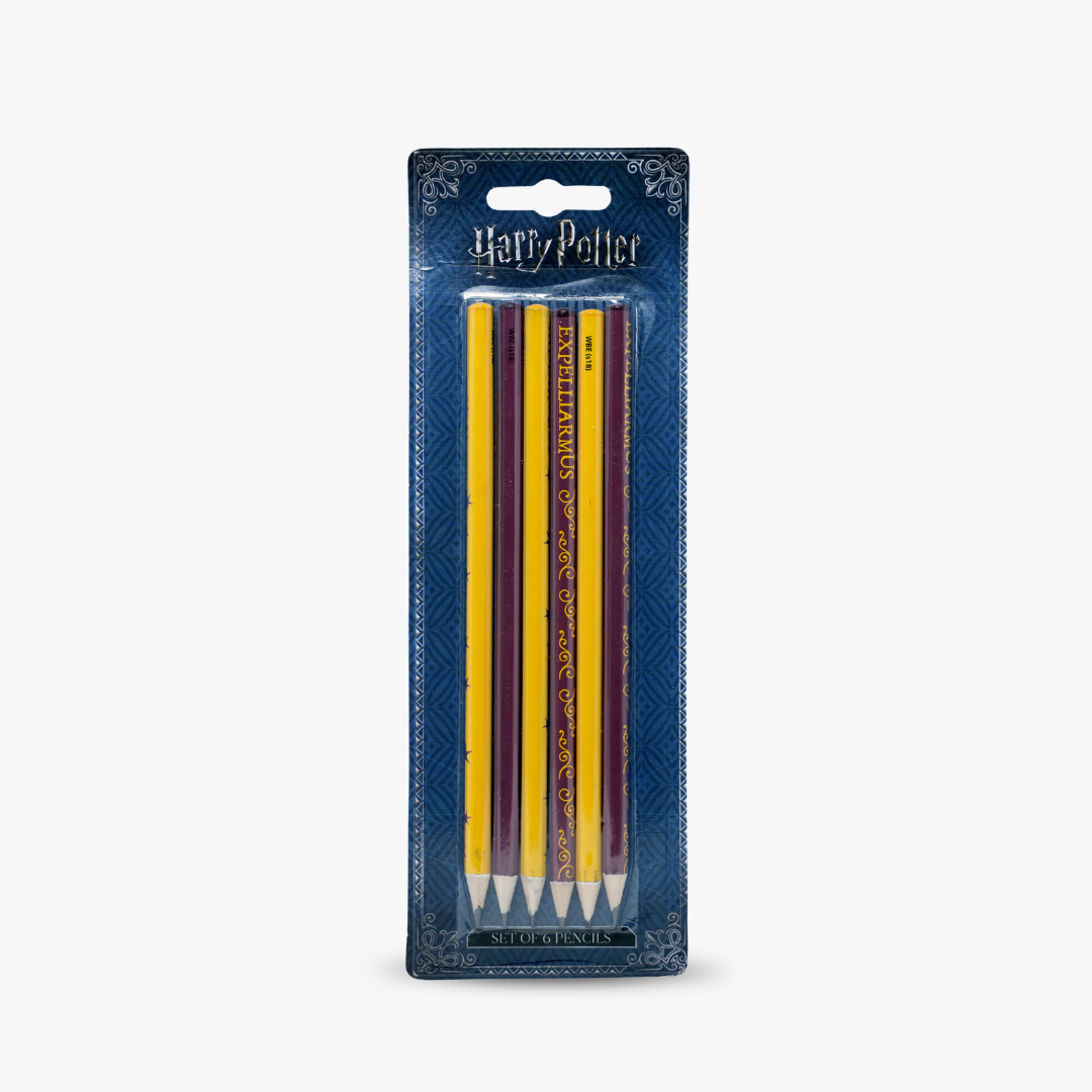 Harry Potter Pencil Set Pack of 6
